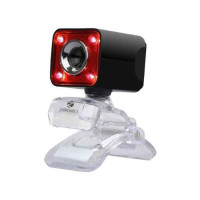 Zebronics Zeb Crystal Pro Black USB Web Camera