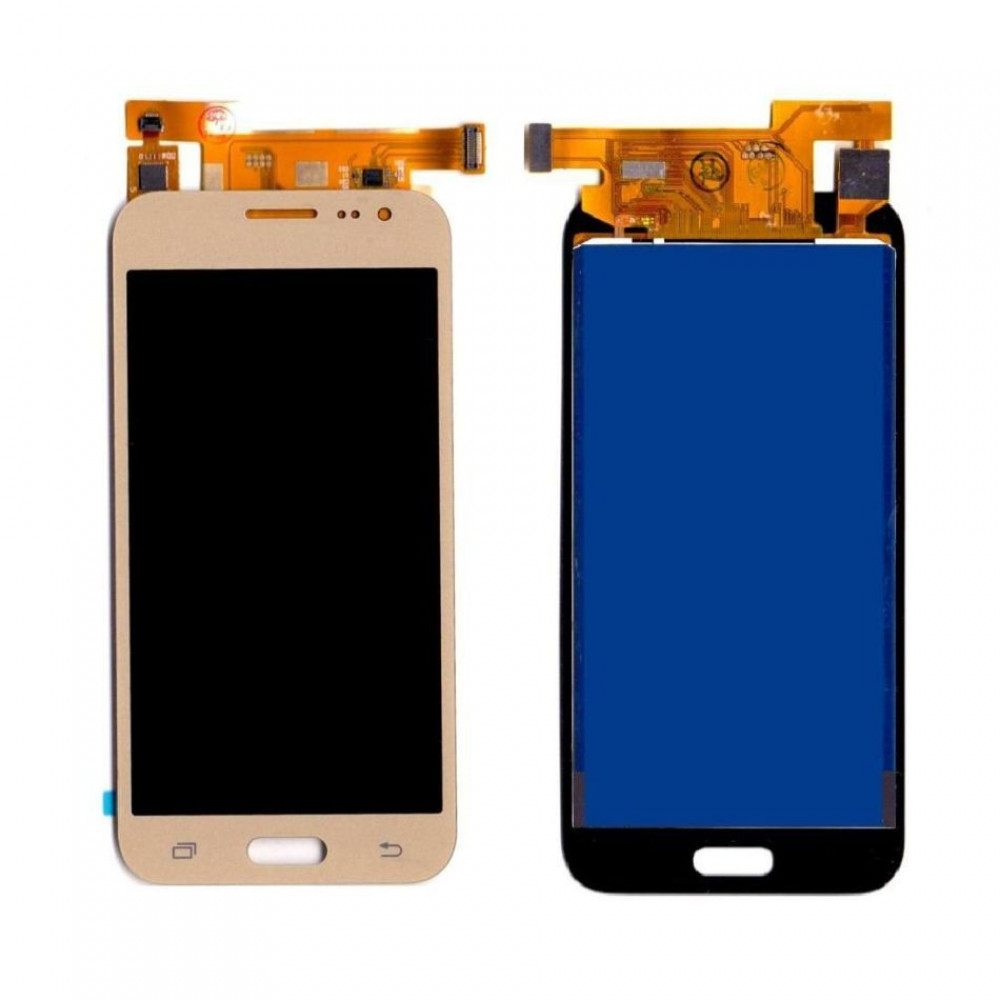 Buy Now Lcd With Touch Screen For Samsung Galaxy J2 15 Gold Display Glass Combo Folder